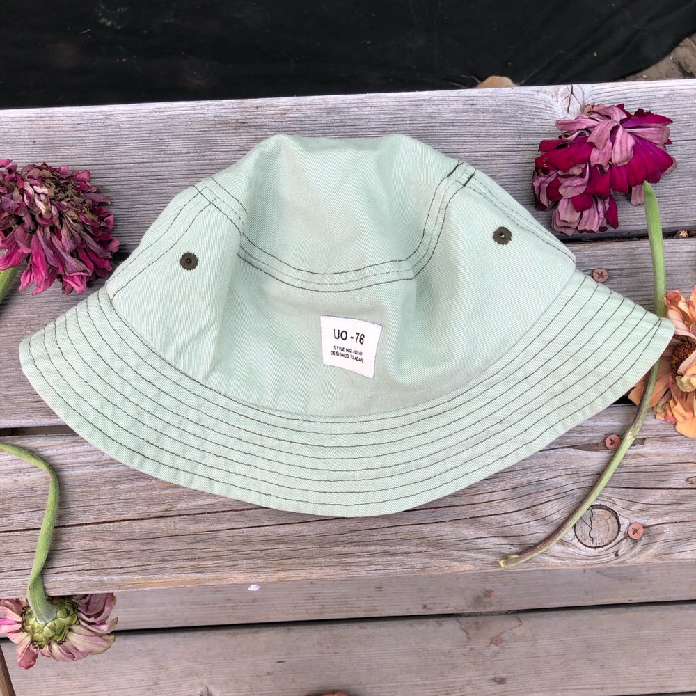 Urban Outfitters Sage Bucket Hat